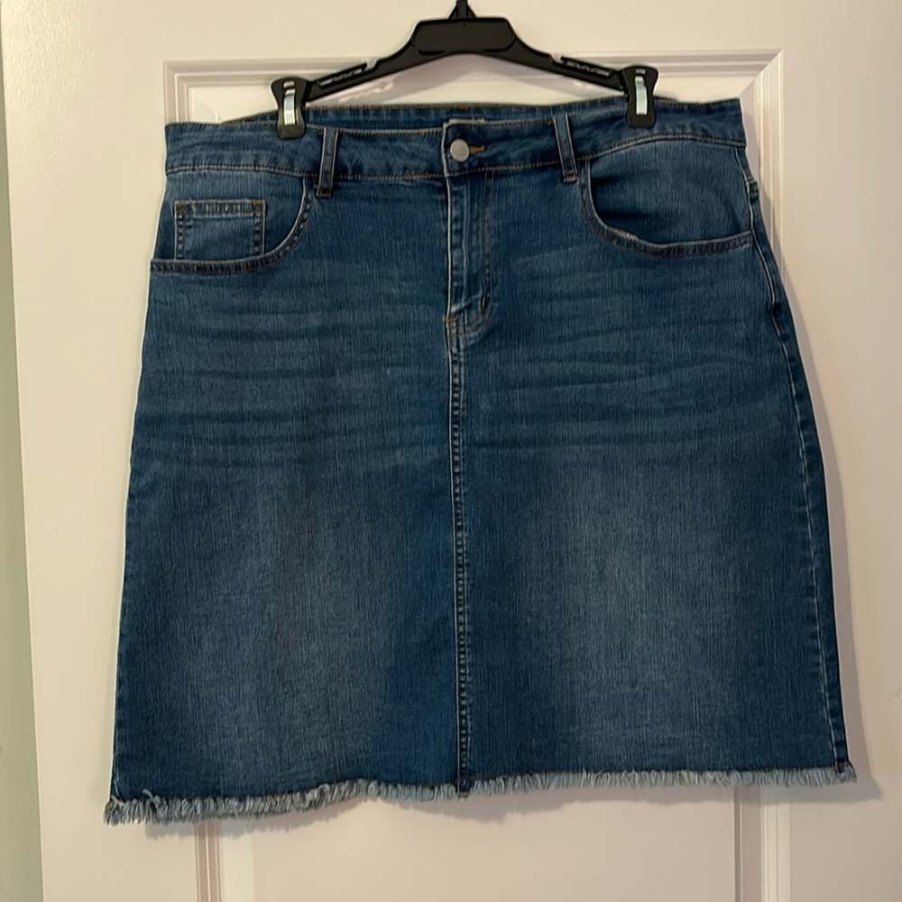 Jean skirt